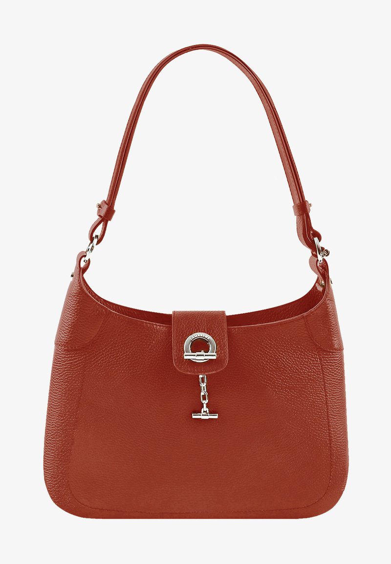 Sac Rouge Lamarthe PARIS - Sac à main - rouge rouille/marron clair - ZALANDO.FR