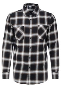 CHECKED FLANELL SHIRT 6 - Chemise - black/white