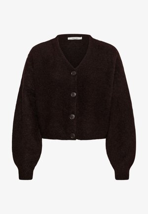 Gestuz, DEBBIE CARDIGAN - Gilet - ganache melange