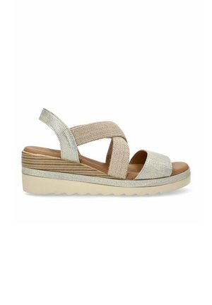 ARMONY DELOS - Sandalias con plataforma - silver