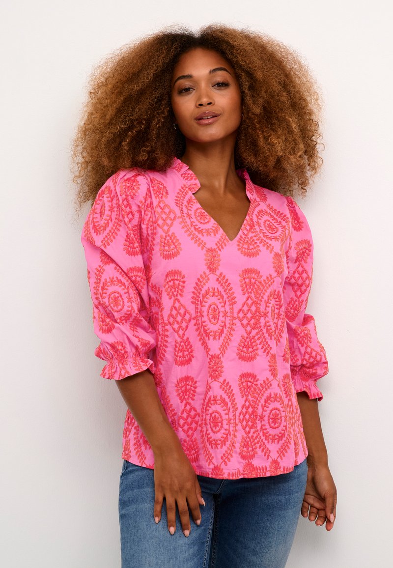 Culture - CUTIA - Blouse - fuchsia pink, Vergroten