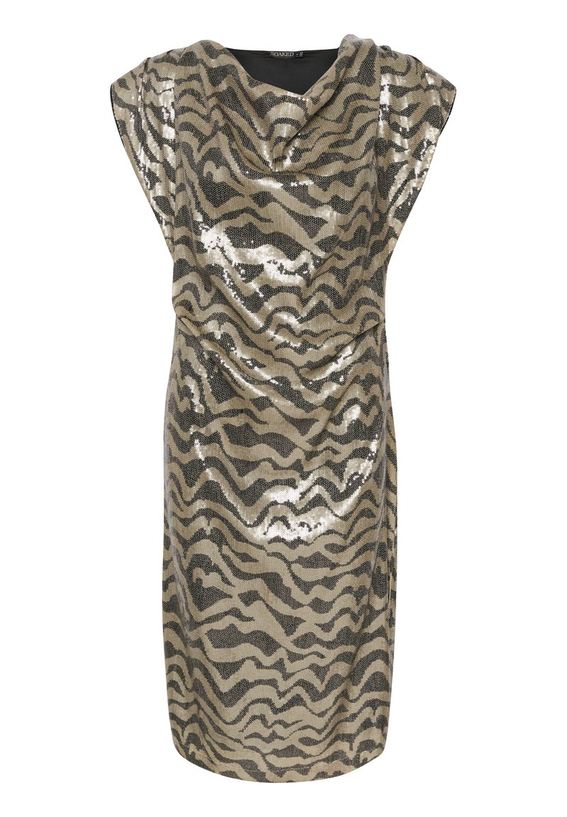 Soaked in Luxury Cocktailjurk goudkleurig