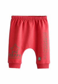 Next 2 PIECE SET REGULAR FIT - Nadrágok - red dino