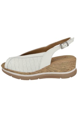 Zapatos de plataforma - blanco