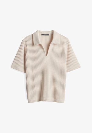 someday., RIBBED TEXTURE - Polo - natural glaze