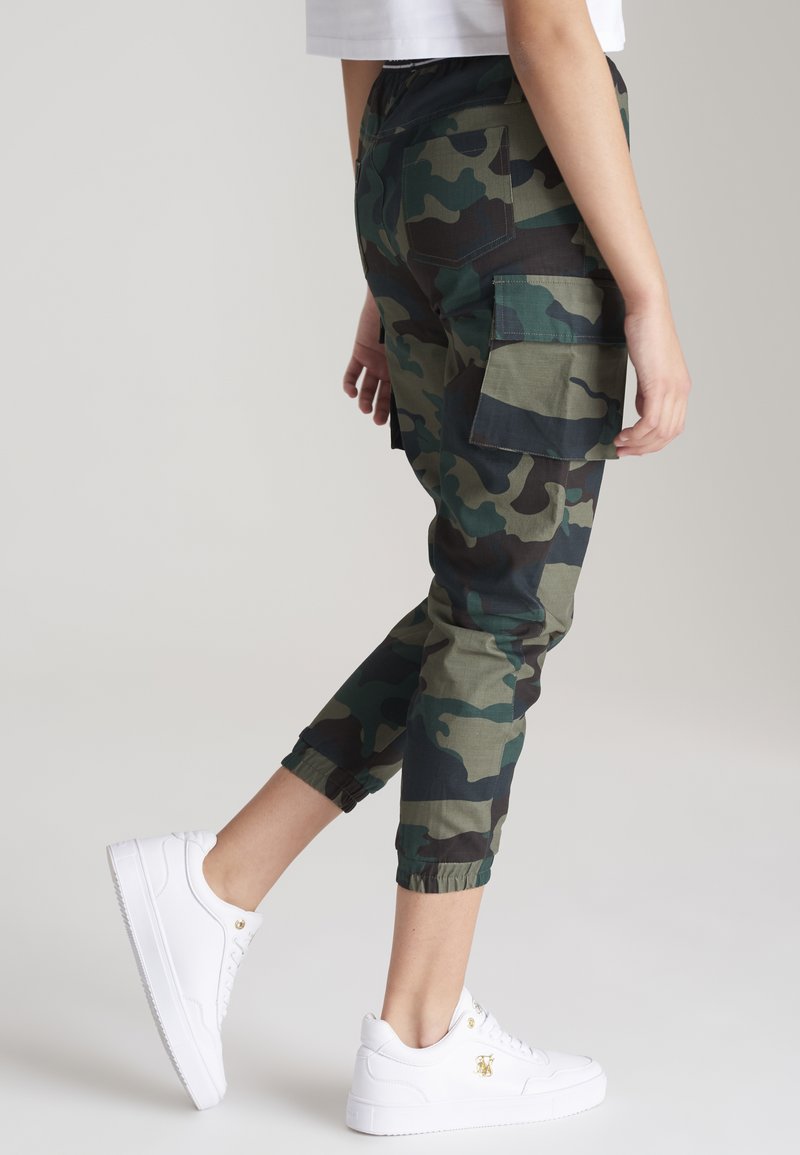 Kinder Stoffhosen | SIKSILK Cargohose camo/khaki - XT81481 Kinder Stoffhosen | SIKSILK Cargohose camo/khaki - XT81481
