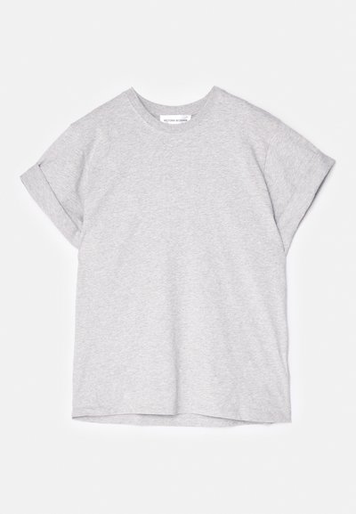 Victoria Beckham Osnovna majica kratkih rukava - grey