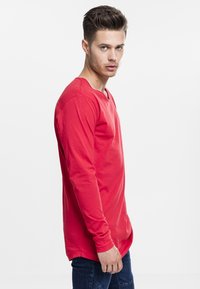 Urban Classics Top dugih rukava - fire red