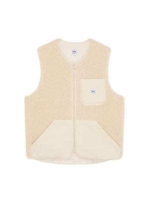 Lee, WORKWEAR VEST - Vest - warm ecru