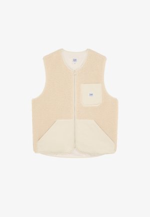 Lee, WORKWEAR VEST - Vest - warm ecru