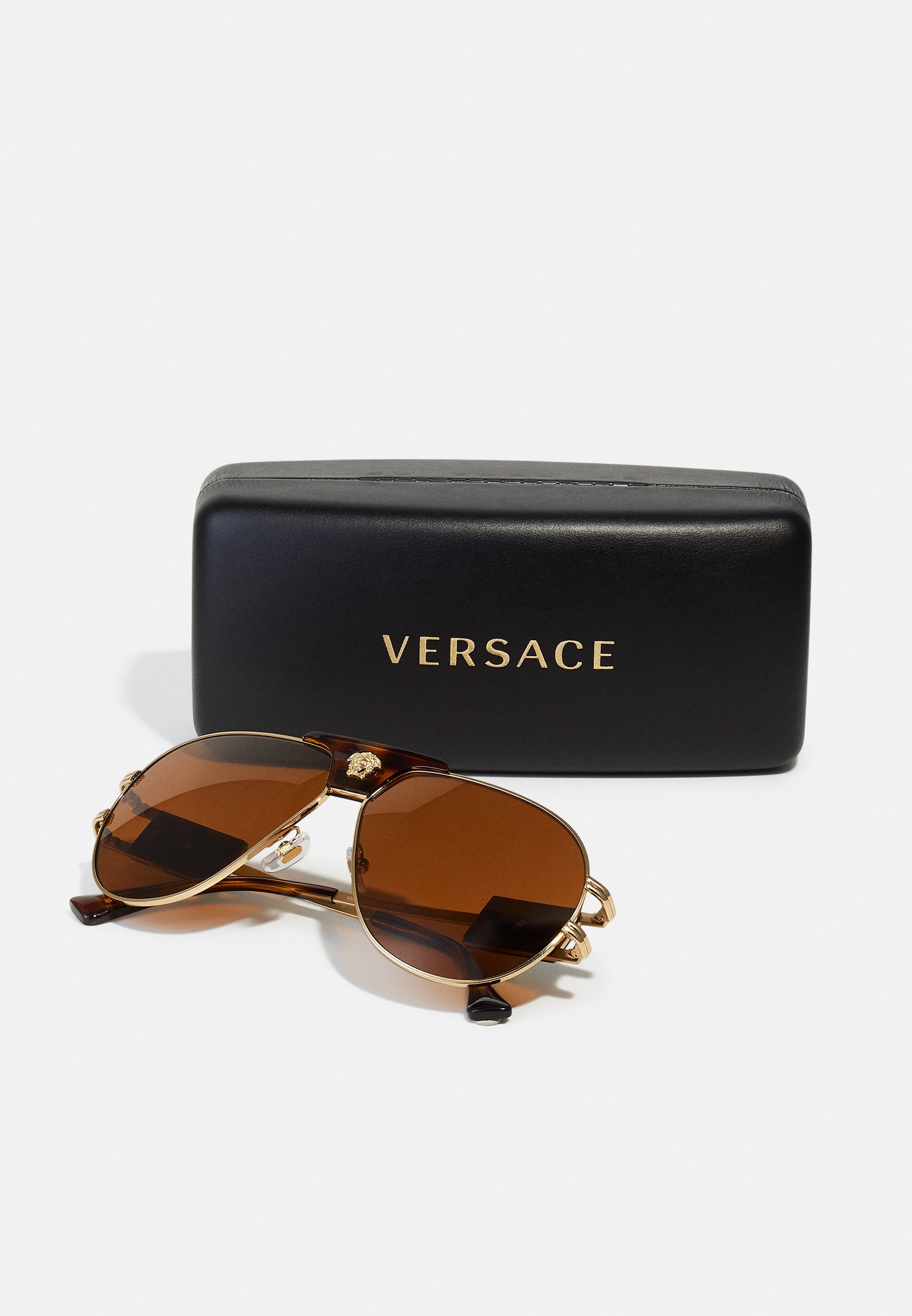Versace UNISEX - Gafas de sol - brown/dorado - Zalando.es