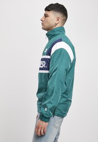 Starter RETRO - Vetrovka - retro green/blue night/white