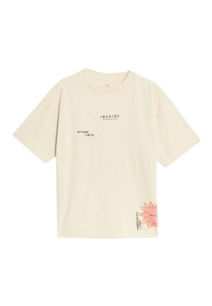 GRAPHIC  - T-Shirt print - ecru mix