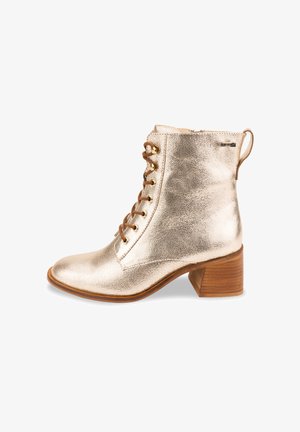 FIFI - Botines con cordones - gold