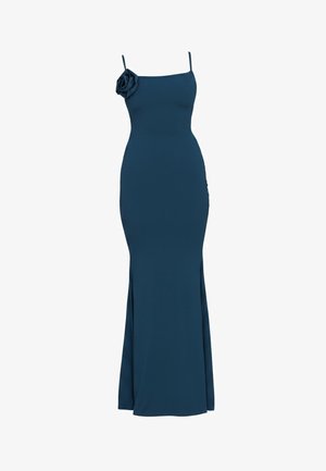 WAL G., MARY ROSE TIE BACK - Robe de cocktail - dark teal blue