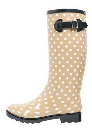 Bottes en caoutchouc - beige