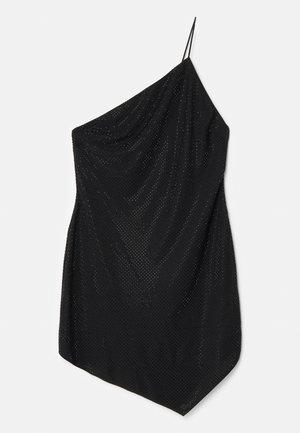 ASPEN CRYSTAL MINI DRESS - Kokteilikleit/peokleit - black