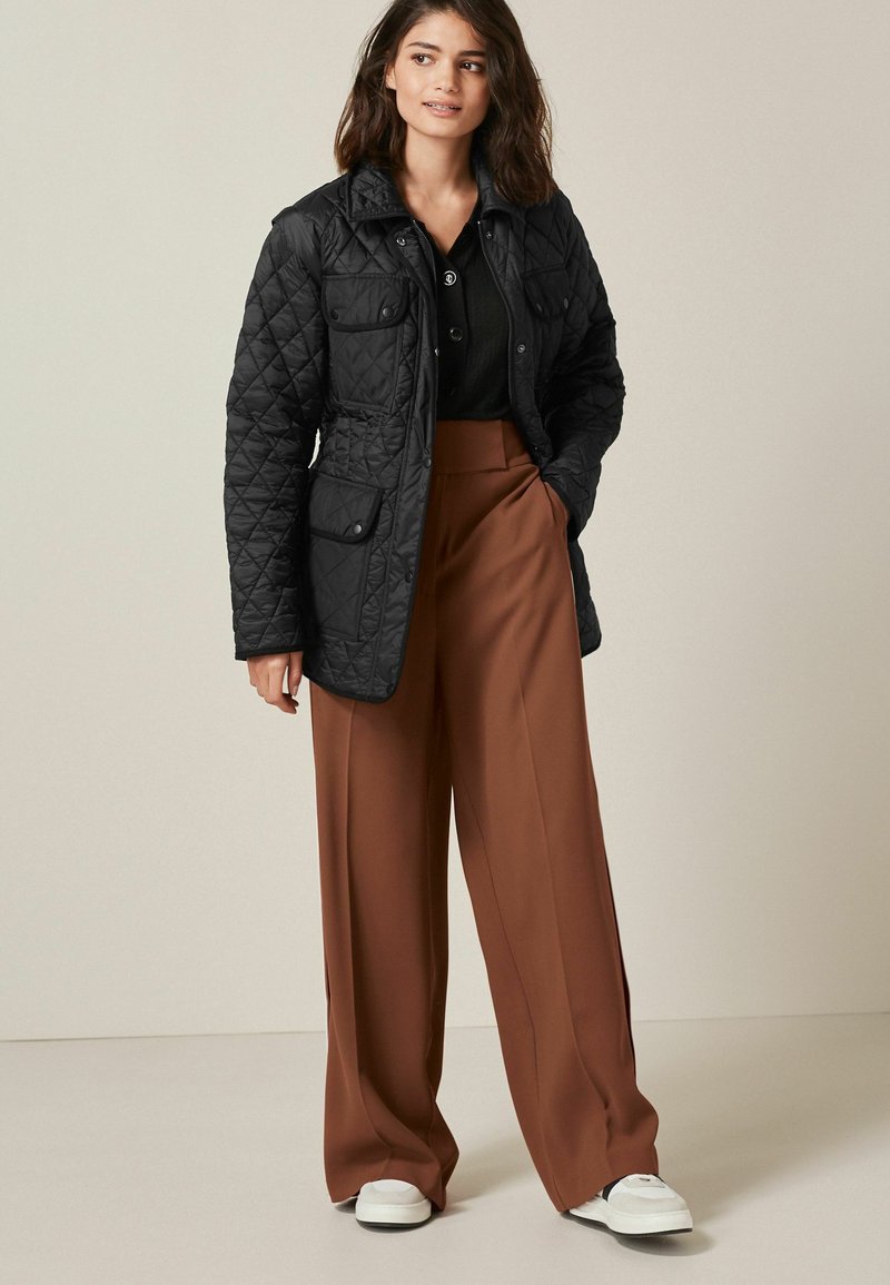 Damen Parkas | Next 2 IN 1 ZIP OFF SLEEVE Wintermantel black/schwarz - SP12007 Damen Parkas | Next 2 IN 1 ZIP OFF SLEEVE Wintermantel black/schwarz - SP12007