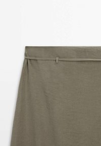 Massimo Dutti Jupe longue - mottled grey