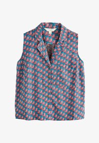 Non sélectionné, red blue deck chair print