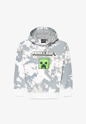 Terranova, FELPA CON CAPPUCCIO MINECRAFT® TIE DYE - Felpa con cappuccio - var grigio piombo