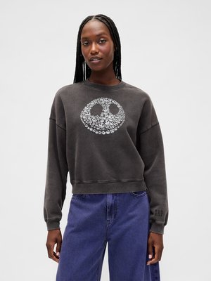 JACK LOGO CROPPED CREW - Melegítőfelső - Black