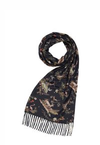 WONDERLAND TOILE FRINGE  - Šalikas - black