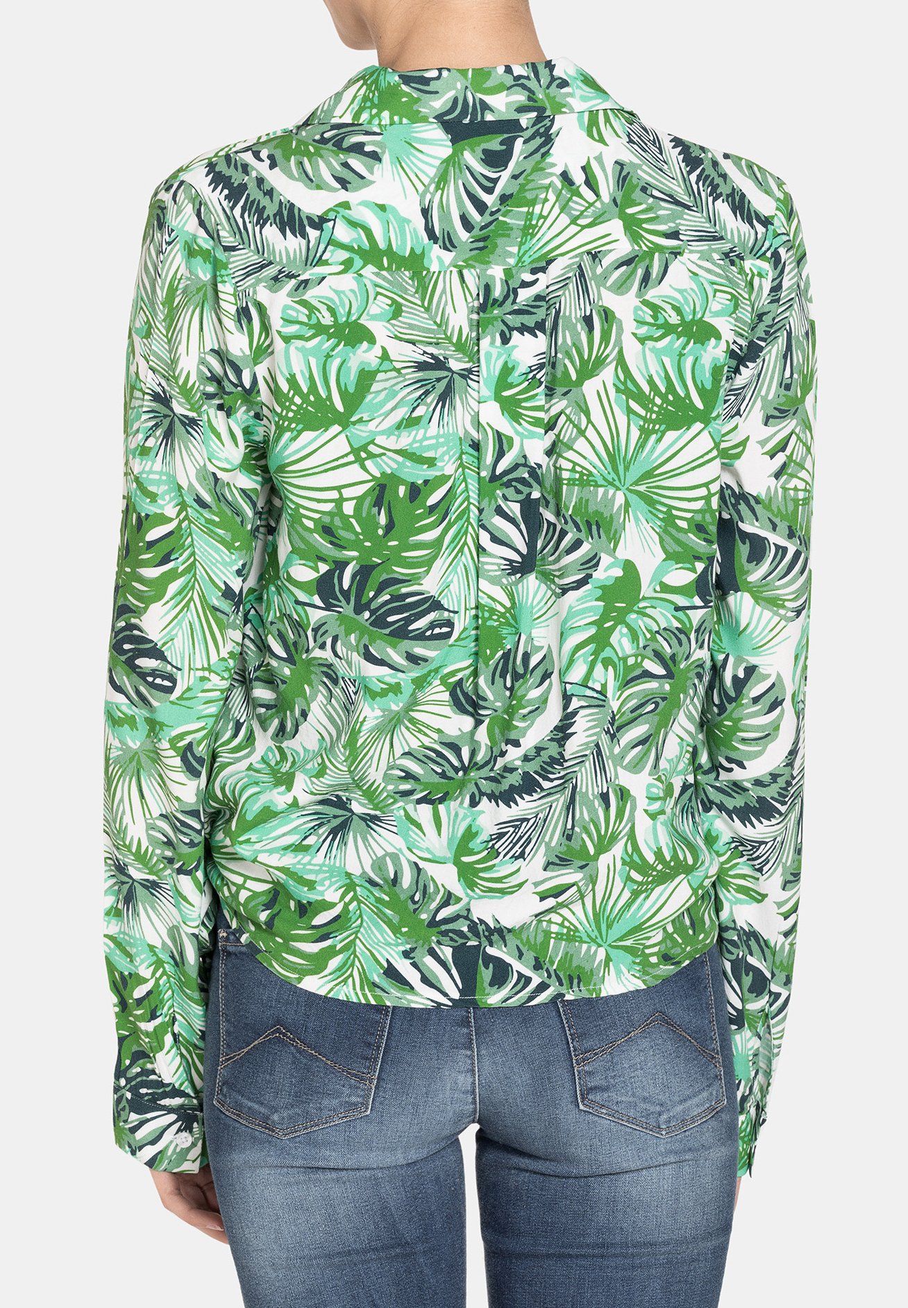 Carrera Jeans Camicetta - verde chiaro-bianco/verde - Zalando.it