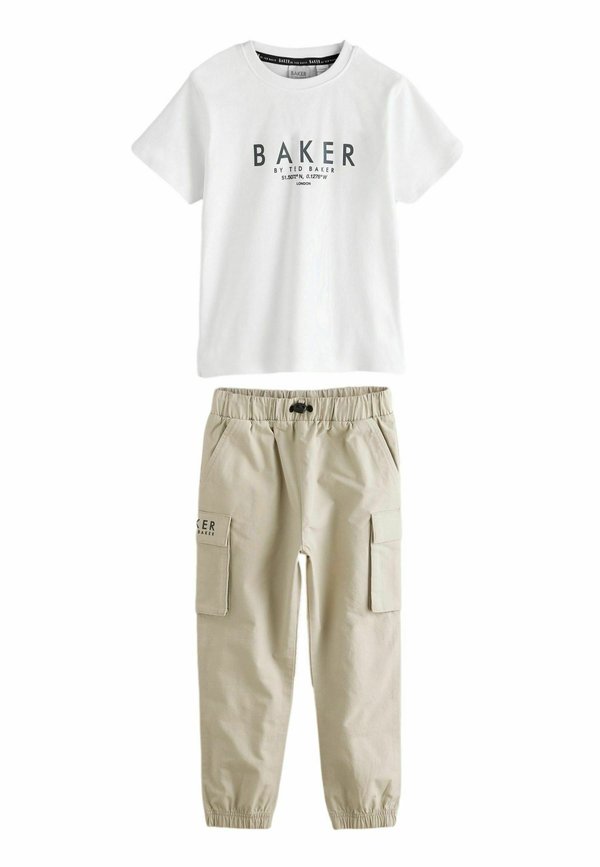 REGULAR FIT -SET - Cargohose - stone