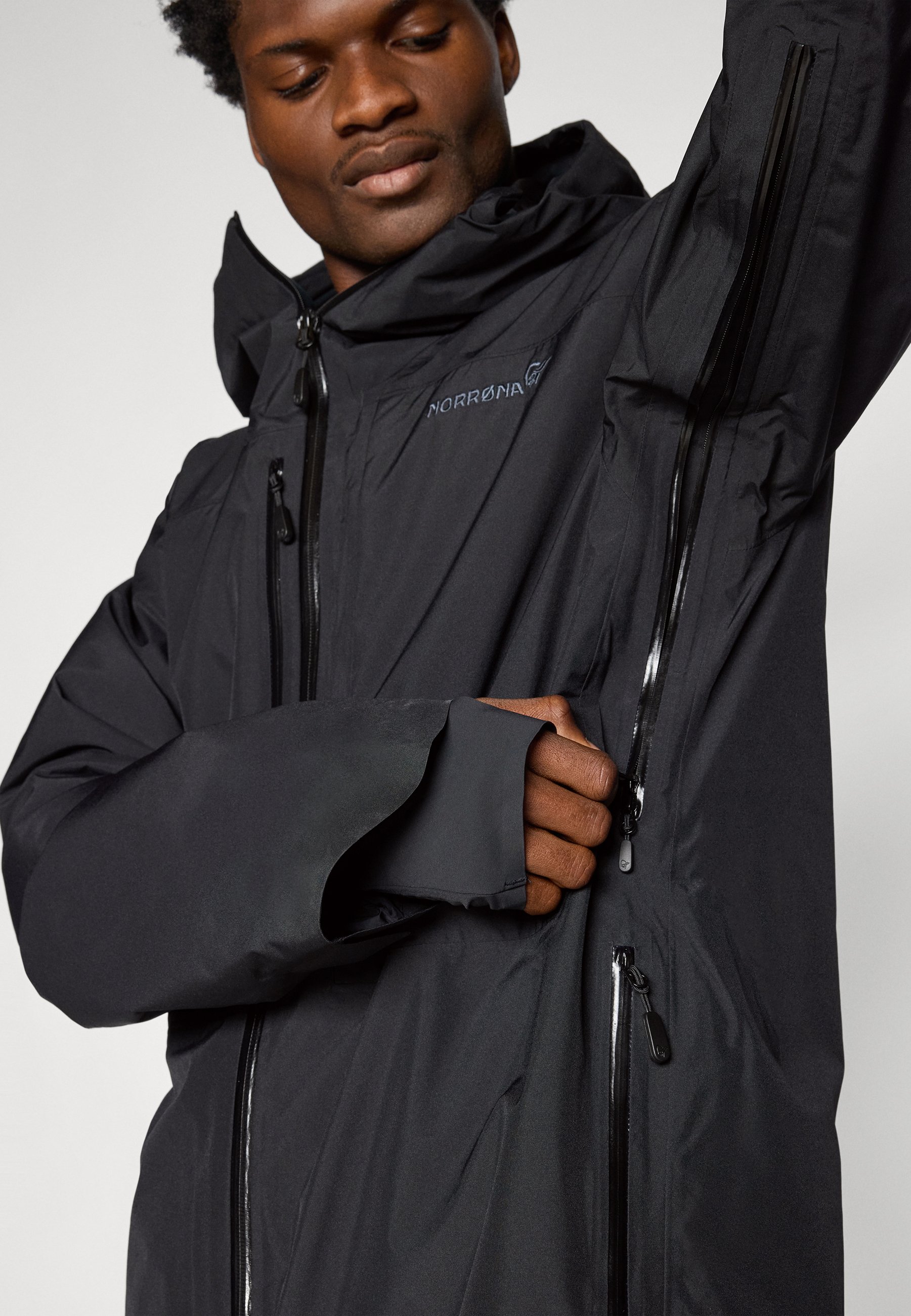 Norrøna LOFOTEN GORE-TEX - Kurtka narciarska/czarny - Zalando.pl