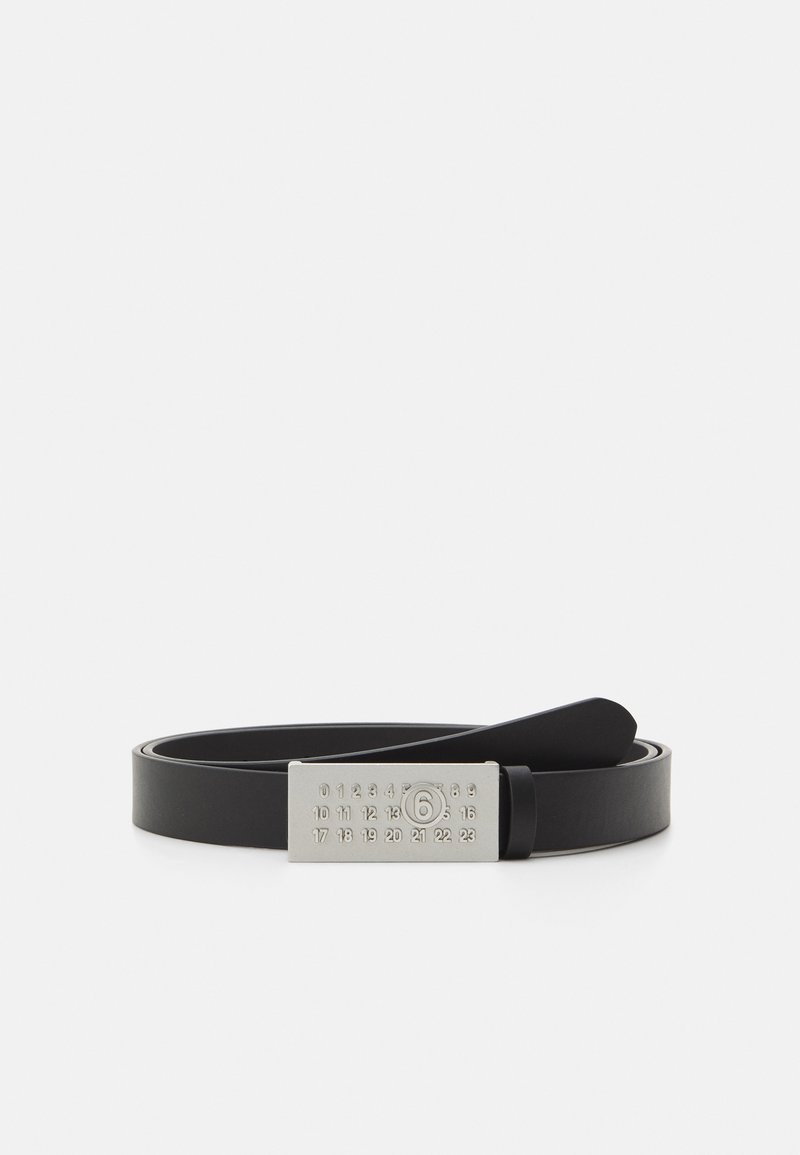 MM6 Maison Margiela LABEL LOGO UNISEX - Gürtel - black/schwarz 
