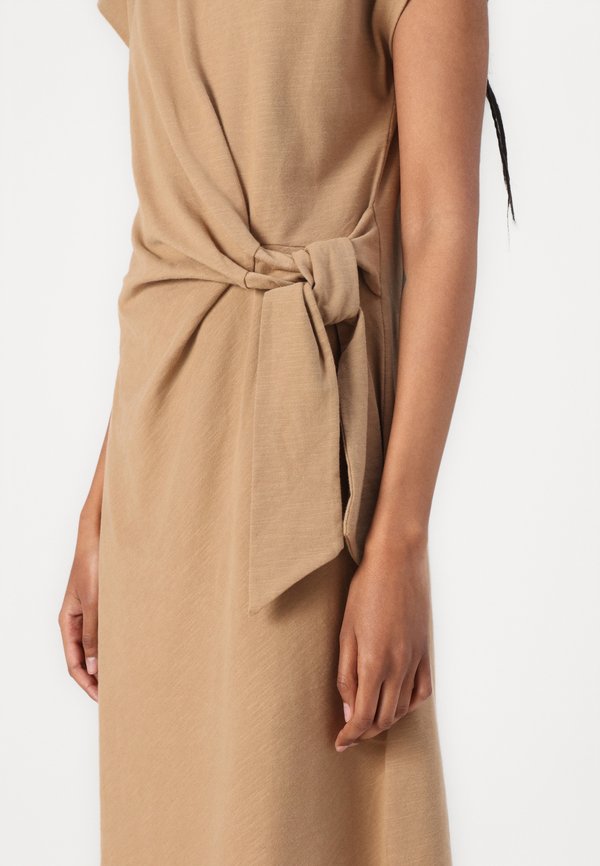 KNOT BOAT MIDI DRESS - Jersey dress - safari canvas4