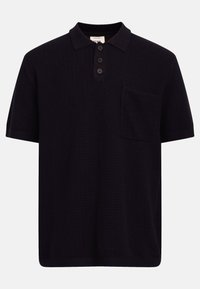 FERNANDO BOXY FIT - Polo shirt - black