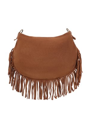 Gusti Leder, SMALL WOMAN HANDBAG OLGA - Umhängetasche - braun