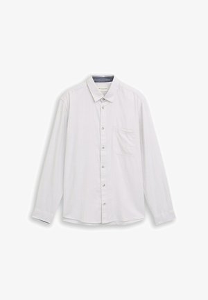 TOM TAILOR, REGULAR FIT - Ing - chalk grey white structure