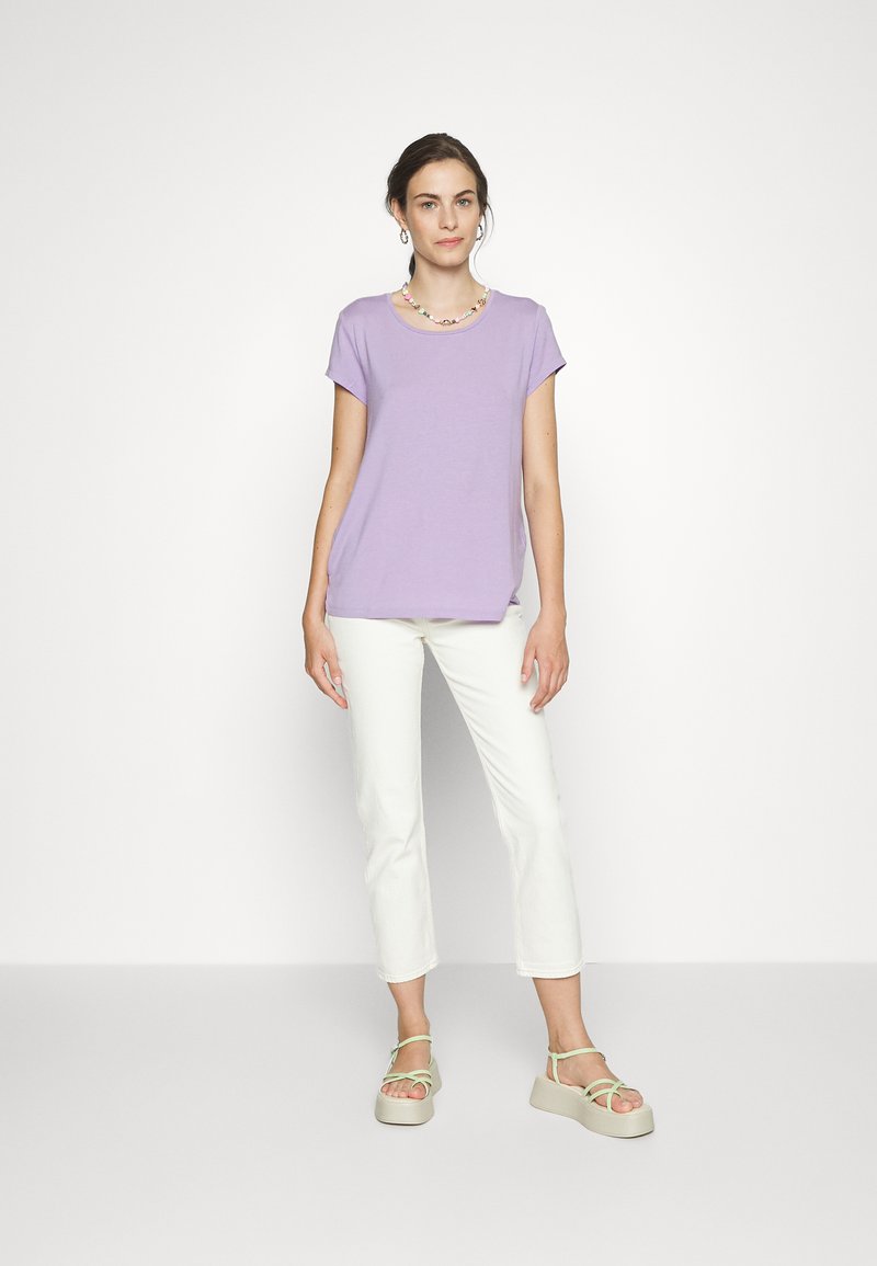 Damen T-Shirts | ONLY ONLGRACE T-Shirt basic viola/lila - HY97035 Damen T-Shirts | ONLY ONLGRACE T-Shirt basic viola/lila - HY97035