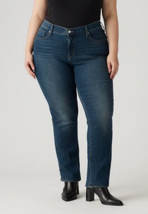 314™ SHAPING STRAIGHT - Egyenes szárú farmer - zealous blue