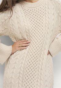 Ellos Collection Abito in maglia - off-white