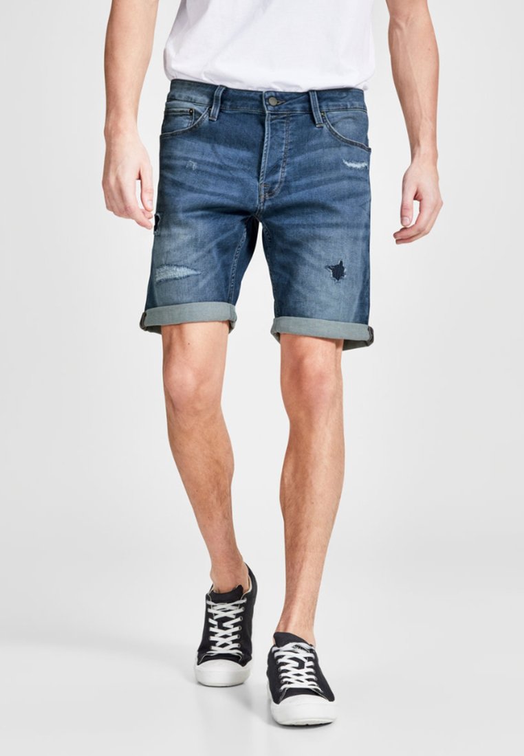 Jack & Jones Shorts vaqueros - blue denim