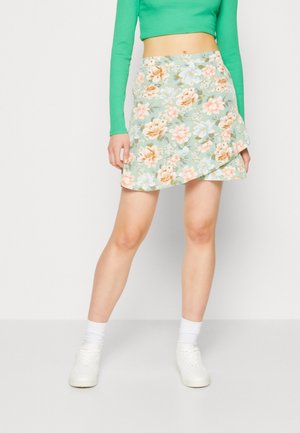 VILA VITANJA WRAP SKIRT - Hõlmikseelik - desert sage