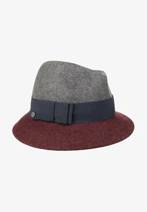 Lierys ASYM TWOTONE - Hat - dunkelgrau bordeaux