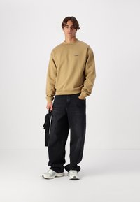 Bareen BRAX OVERSIZE CREW NECK - Sportinis megztinis - antique bronze