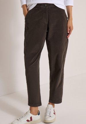Cecil, MID WAIST BARREL LEG HOSE IM CASUAL FIT - Pantalon classique - pine needle green