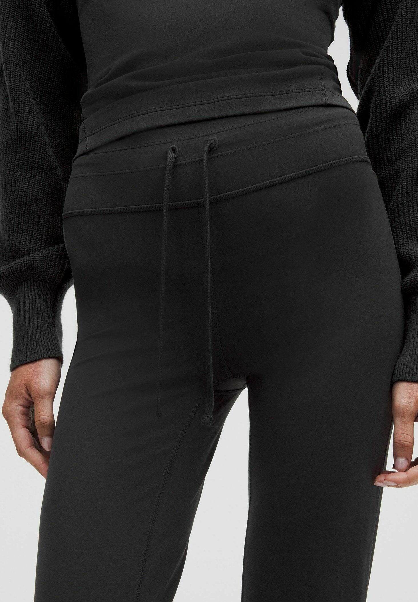 lululemon GROOVE - Spodnie materiałowe/czarny - Zalando.pl