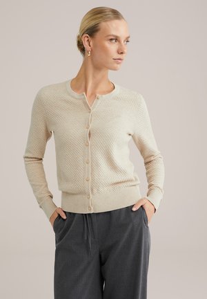 WE Fashion Neuletakki - beige