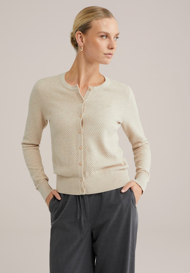 WE Fashion Cardigan - beige