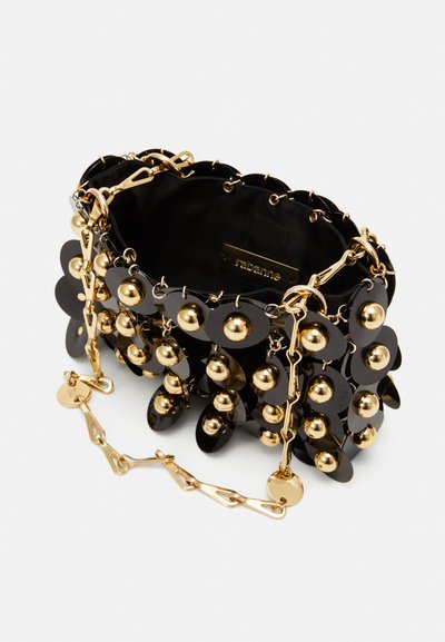 Rabanne SAC MAIN - Umhängetasche - black/gold-coloured