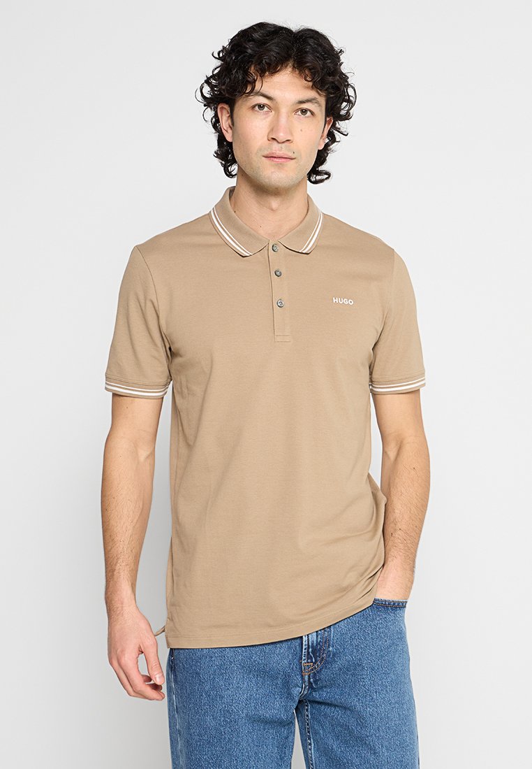 HUGO Poloshirt lichtbruin