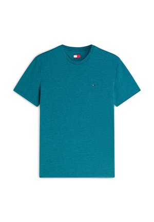 Tommy Jeans, SLIM TEE UNISEX - T-shirt basique - polar teal