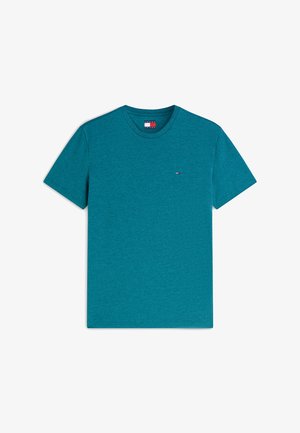 Tommy Jeans, SLIM TEE UNISEX - T-shirt basic - polar teal